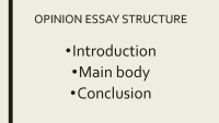 How to write an opinion essay? 3