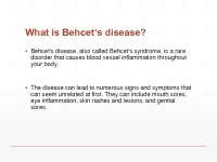 Behect‘s disease slides 3