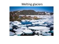 Melting glaciers 1