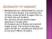 Geography of Germany 2