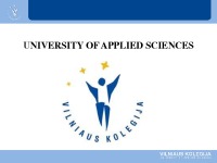 University of applied sciences VIKO in Lithuania 1