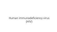 Human immunodeficiency virus (HIV) presentation 1