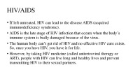 Human immunodeficiency virus (HIV) presentation 3