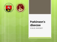 Parkinson's disease slides 1