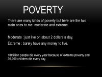 Slides about poverty and world hunger 3