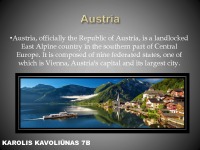 Austria project 1