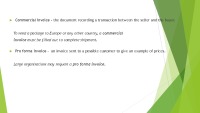 Import/export procedures and documentation 15