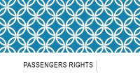 Slides about Passengers rights 1