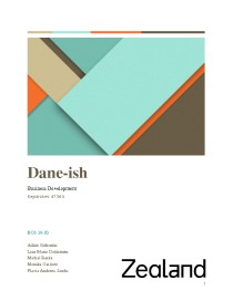 Business Development for Dane-ish 1