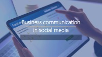 Business communication in social media 1