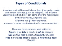 Learning English slides: Conditionals all types 2