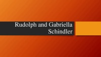 Rudolph and Gabriella Schindler slides 1