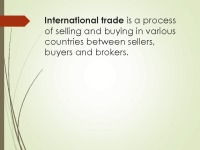 Slides about International trade 2