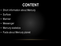 Mercury slides 2