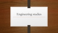 Engineering studies slides PPT 1