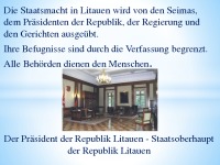 Büro des Präsidenten der Republik Litauen 2