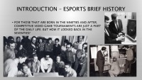 eSports brief history 2