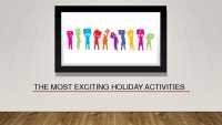 Holiday activities 1