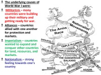 Causes of world war one 2