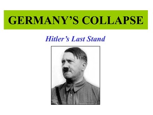 Germany’s Collapse