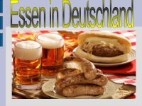 Essen in Deutschland 1