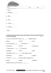 English test: unit 2 test 2