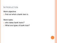 Bank loans presentation 2