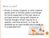 Bank loans presentation 3