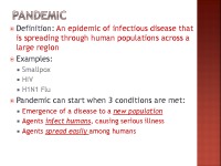 Pandemic presentation 2