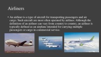 Air transport slides 3