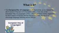 European Day of languages slides 2