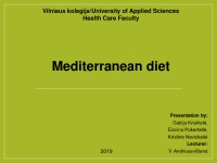 Mediterranean diet slides 1