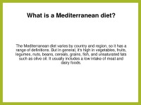 Mediterranean diet slides 2