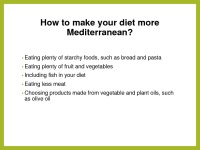 Mediterranean diet slides 3