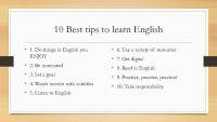 10 Best tips to learn English 2