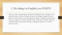 10 Best tips to learn English 3