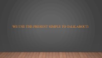 Present simple tenses slides 2