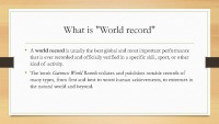 World records slides 2