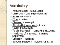 Rehabilitation equipment 3