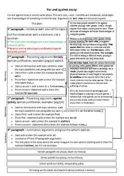 For And Against Example How To Write For Or And Against Essay
