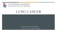 Lung cancer 1