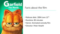 Film Review „Garfield“ presentation 2