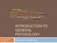 Introduction To Psychology slides 1