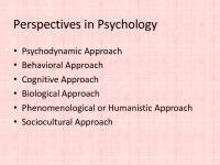 Nature Of Psychology slides 13