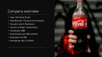 Coca - cola company overview 2