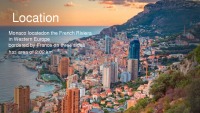 Slides about European country: Monaco 3