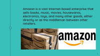 Amazon history presentation 2