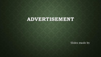 Advertisement slides 1