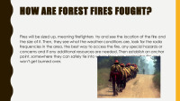 Forest Fires slides 7
