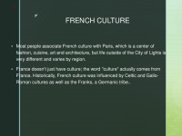 French Culture Traditions presentation 3